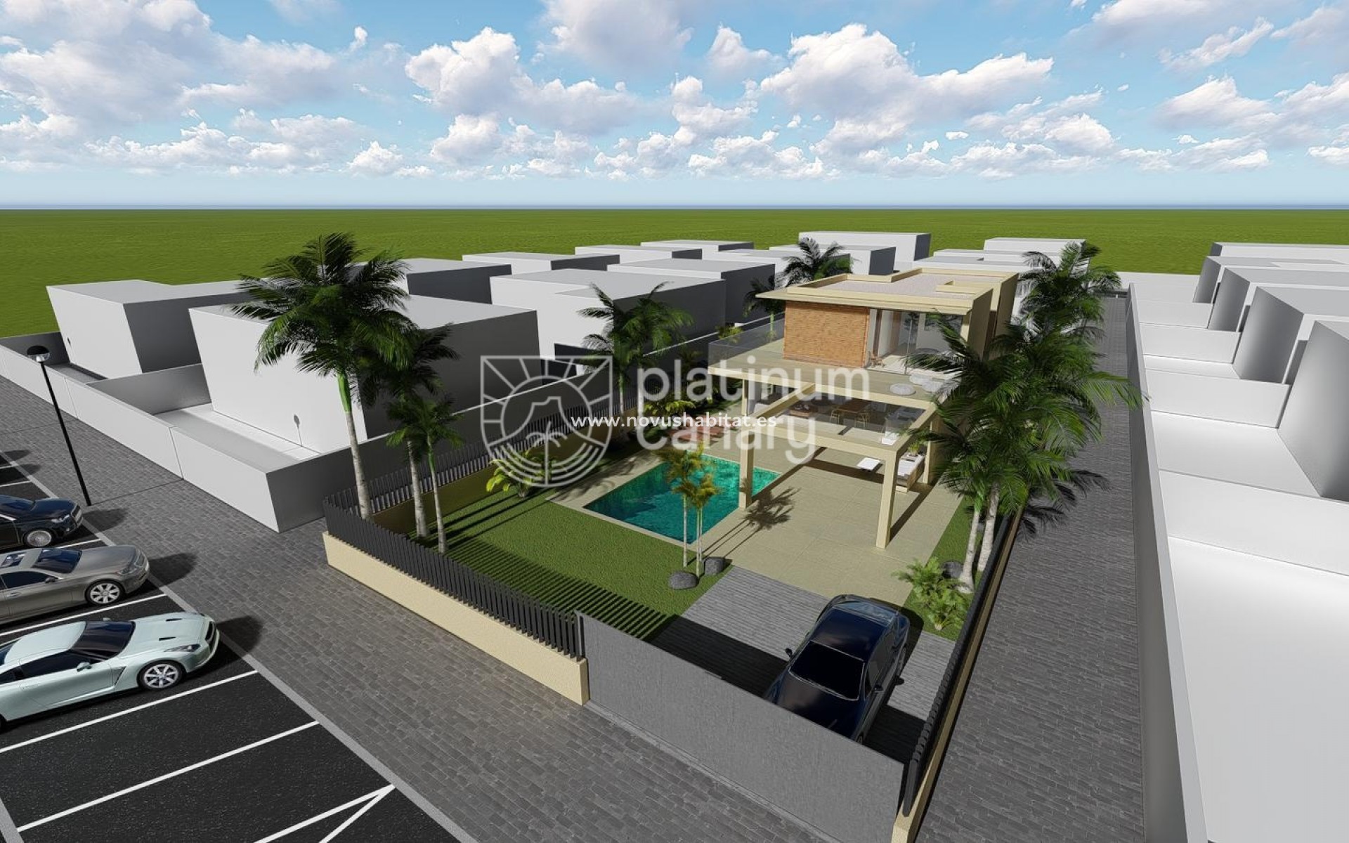 Nueva construcción  - Villa - Palm Mar - Santa Cruz de Tenerife