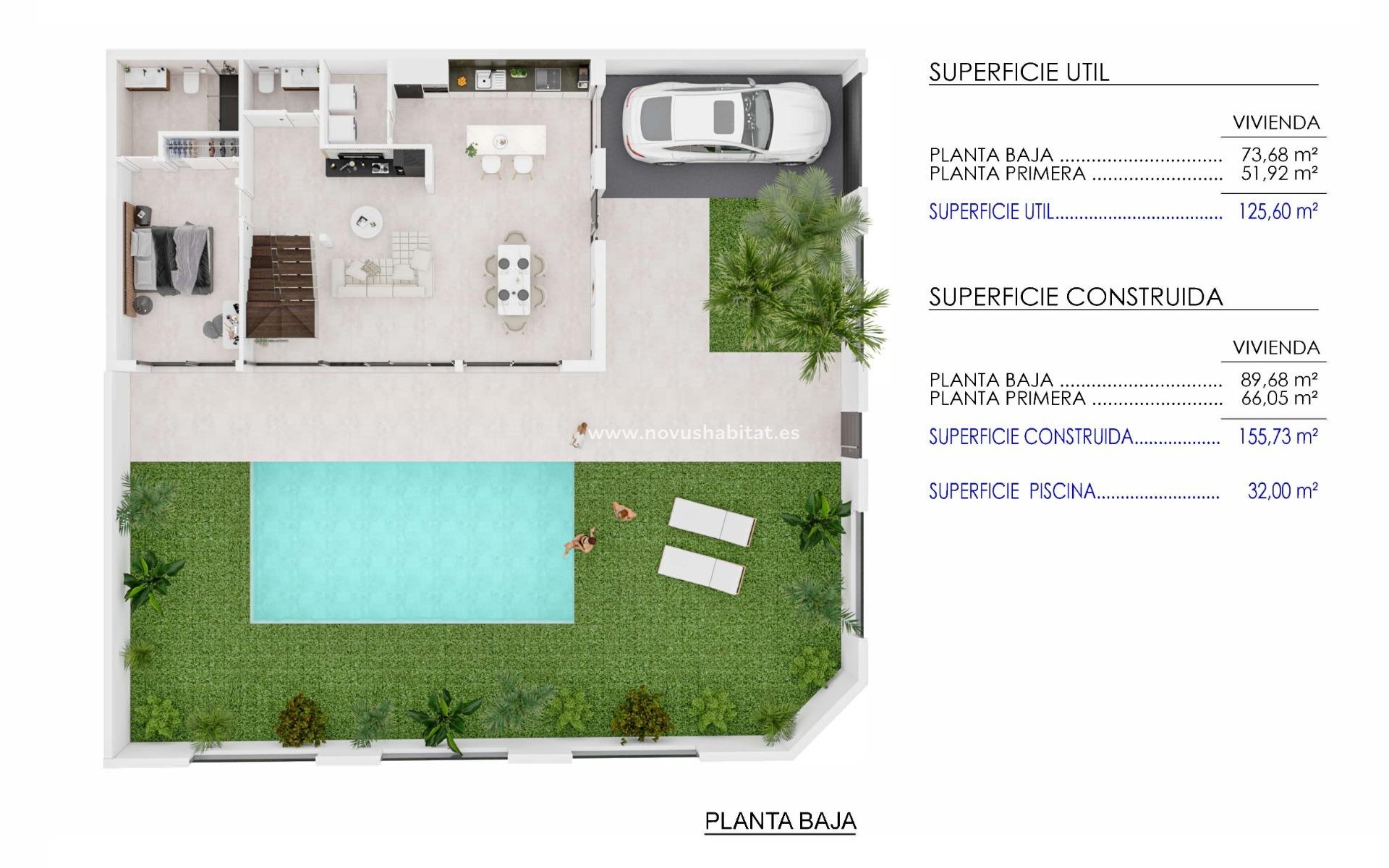 Nueva construcción  - Villa - San Pedro del Pinatar - Pueblo