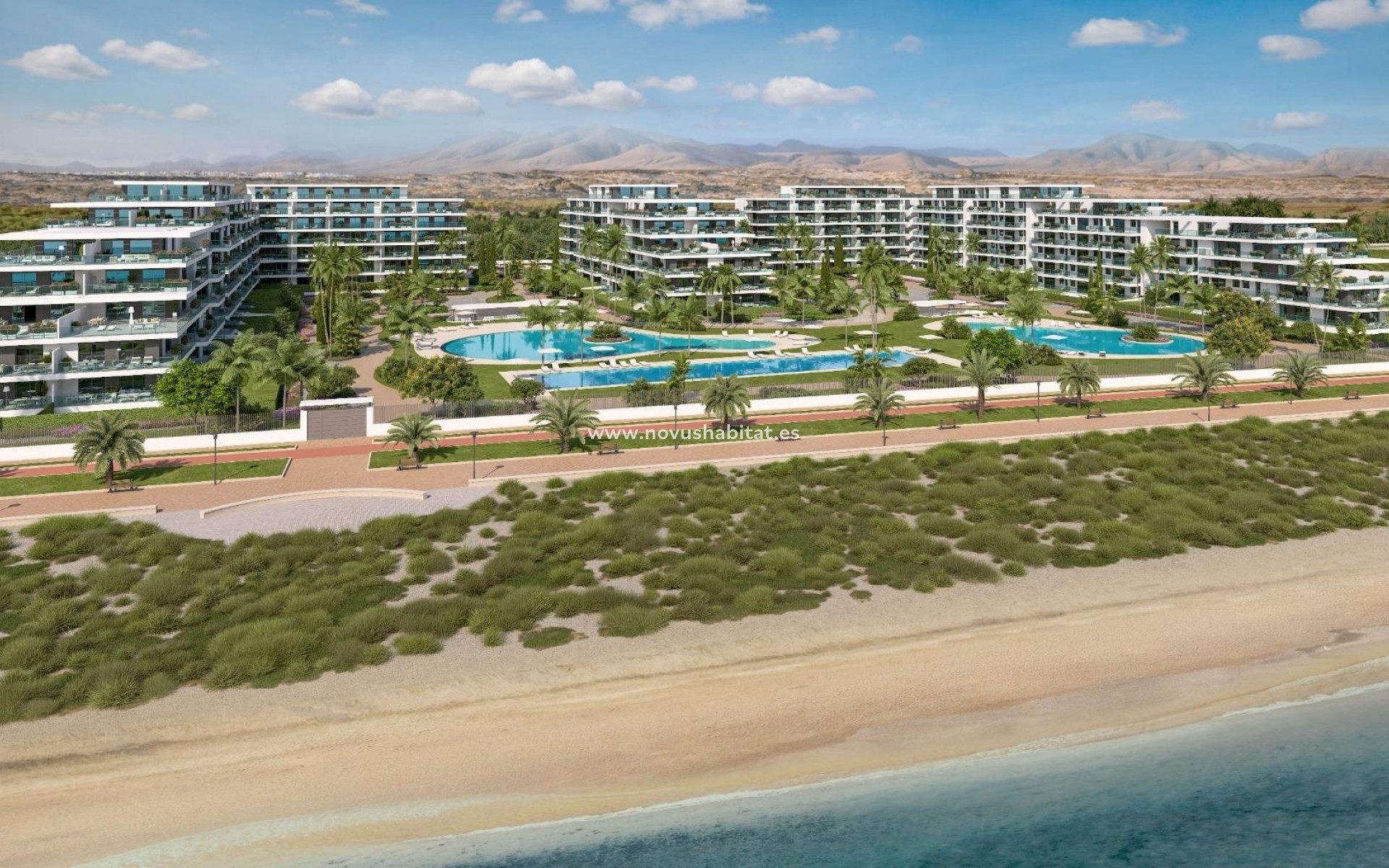 Nýbygging - Ground floor apartment - Almerimar