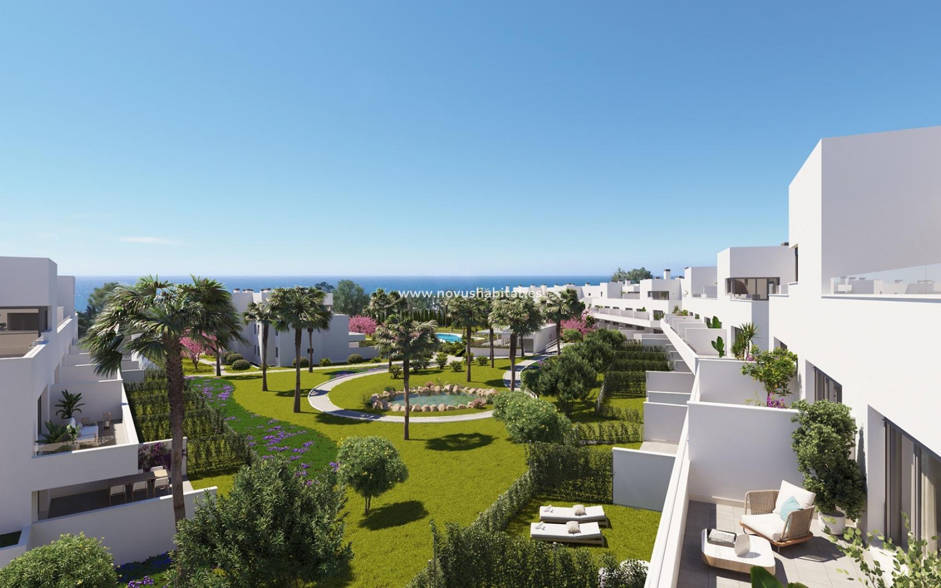 Nýbygging - Ground floor apartment - Estepona