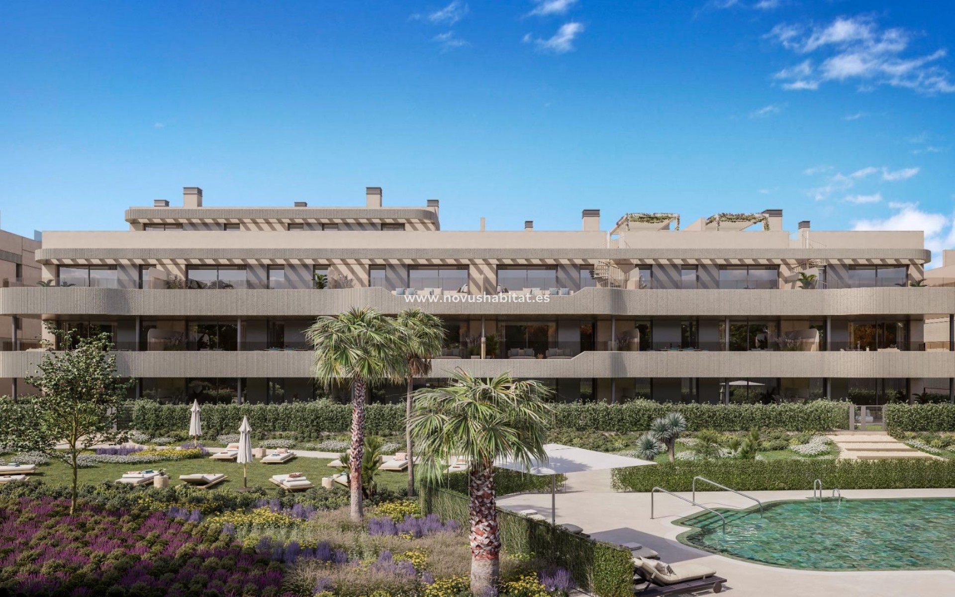 Nýbygging - Ground floor apartment - Estepona