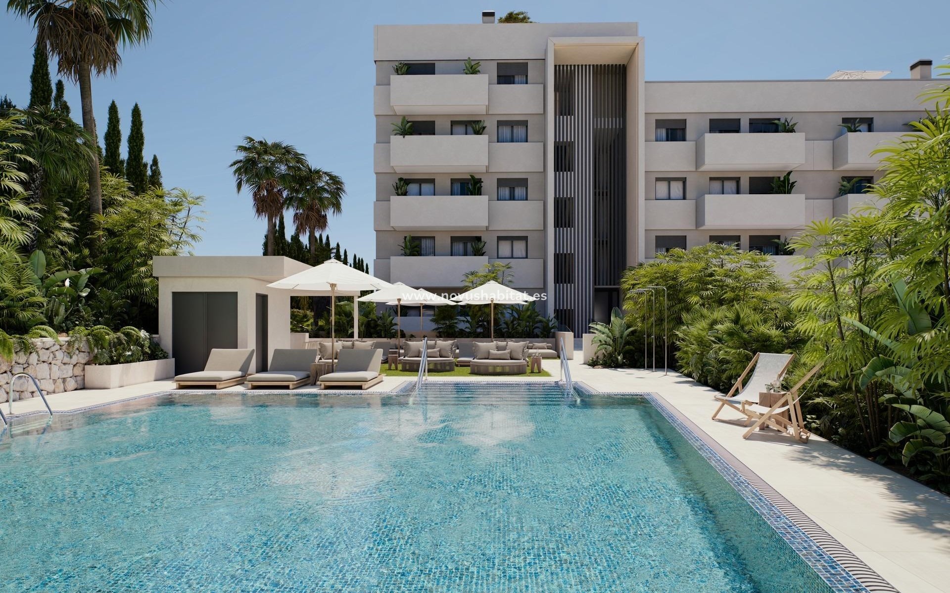 Nýbygging - Ground floor apartment - Estepona