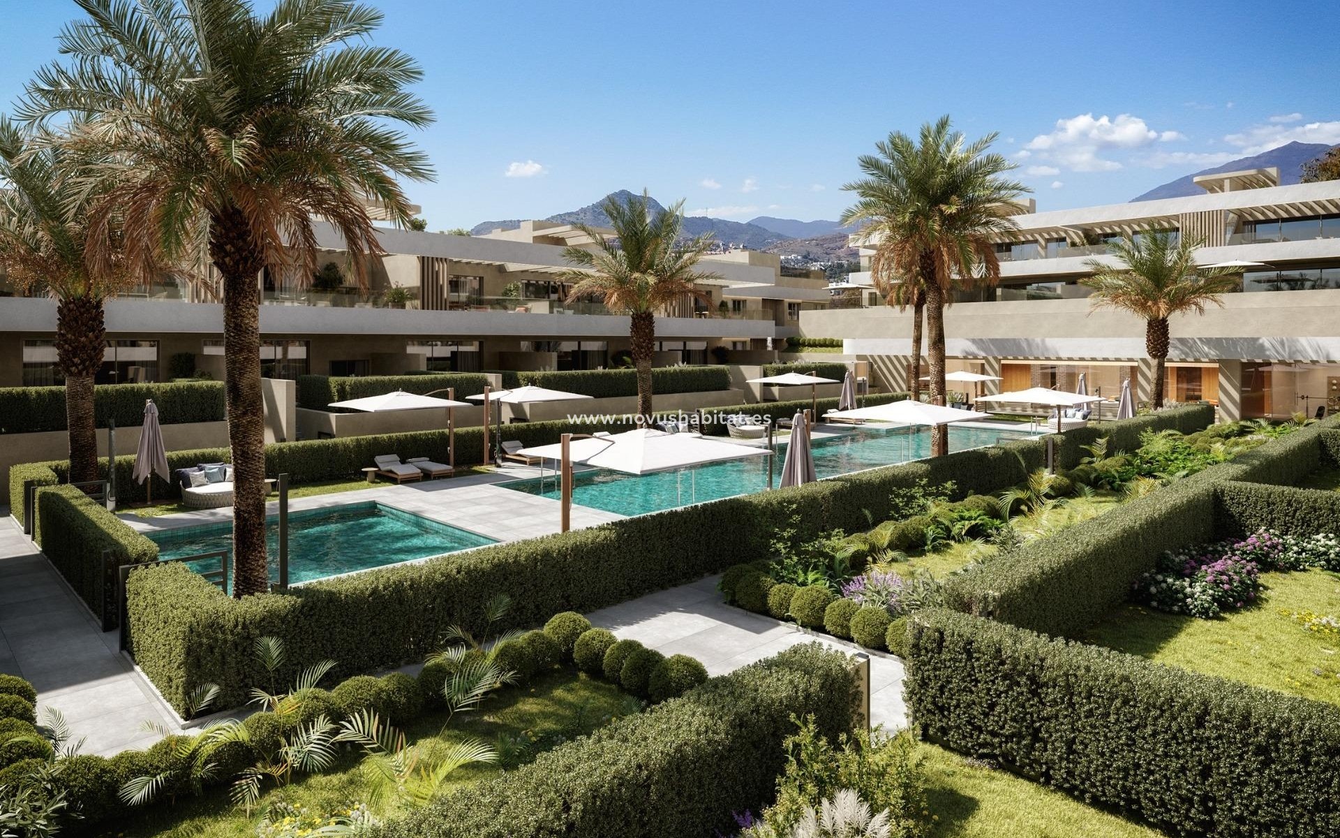 Nýbygging - Ground floor apartment - Estepona