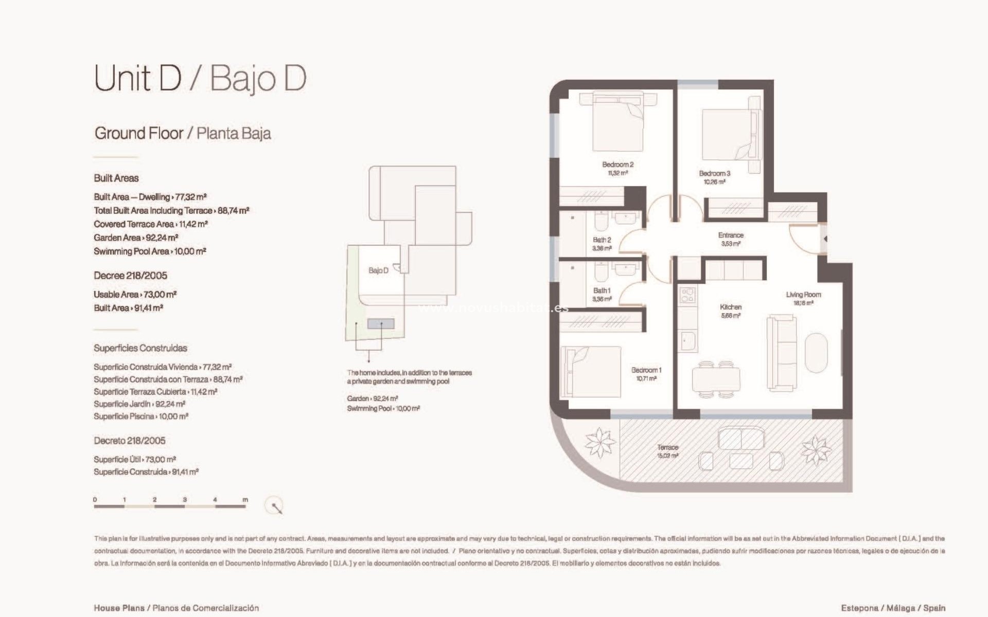 Nýbygging - Ground floor apartment - Estepona