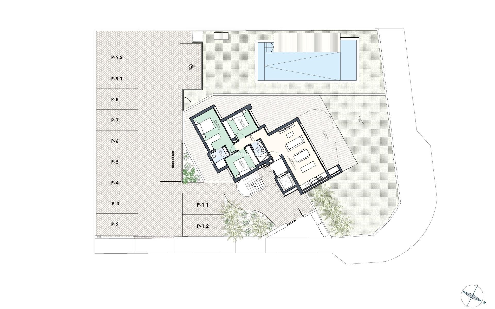 Nýbygging - Ground floor apartment - Guardamar del Segura