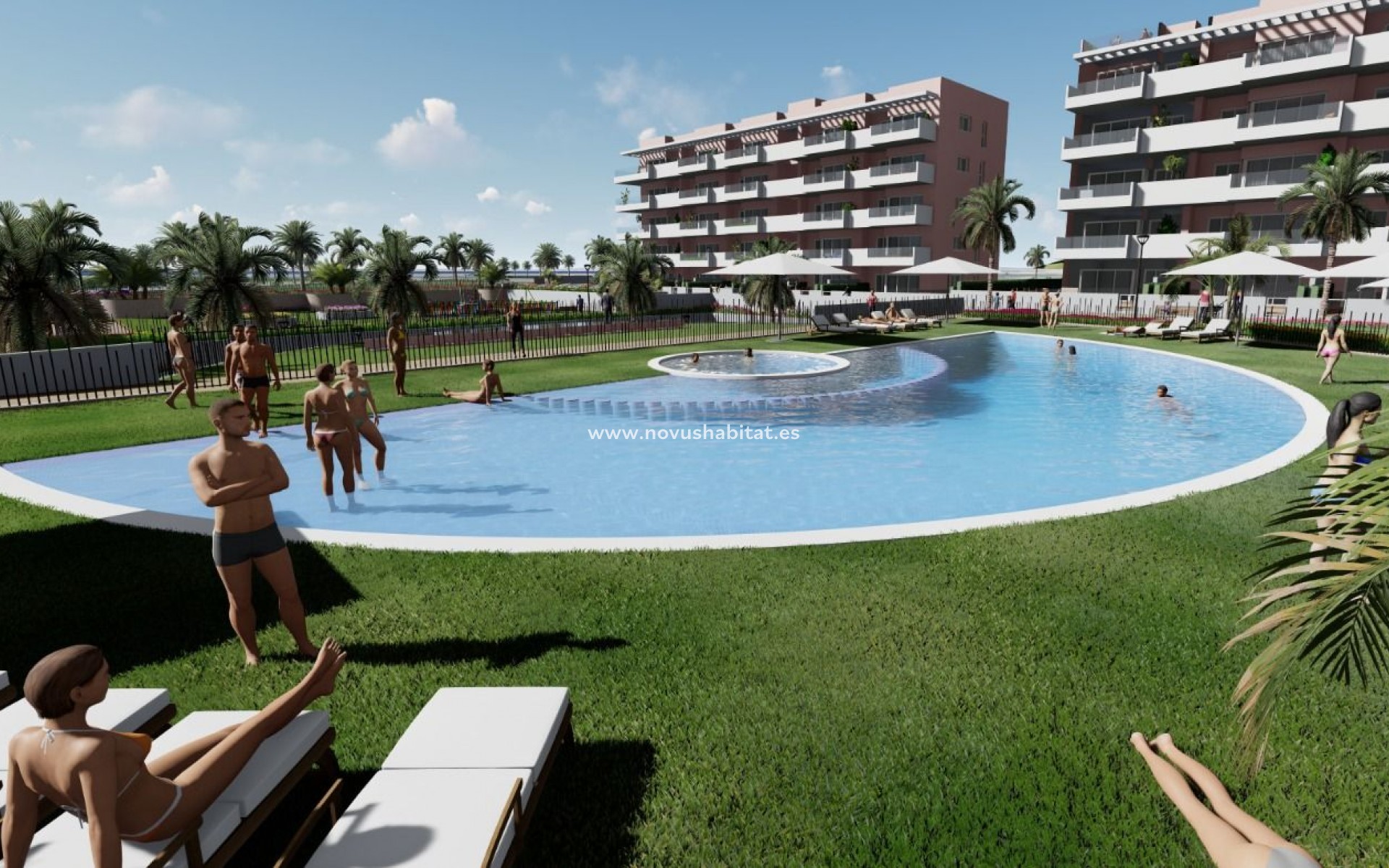 Nýbygging - Ground floor apartment - Guardamar del Segura