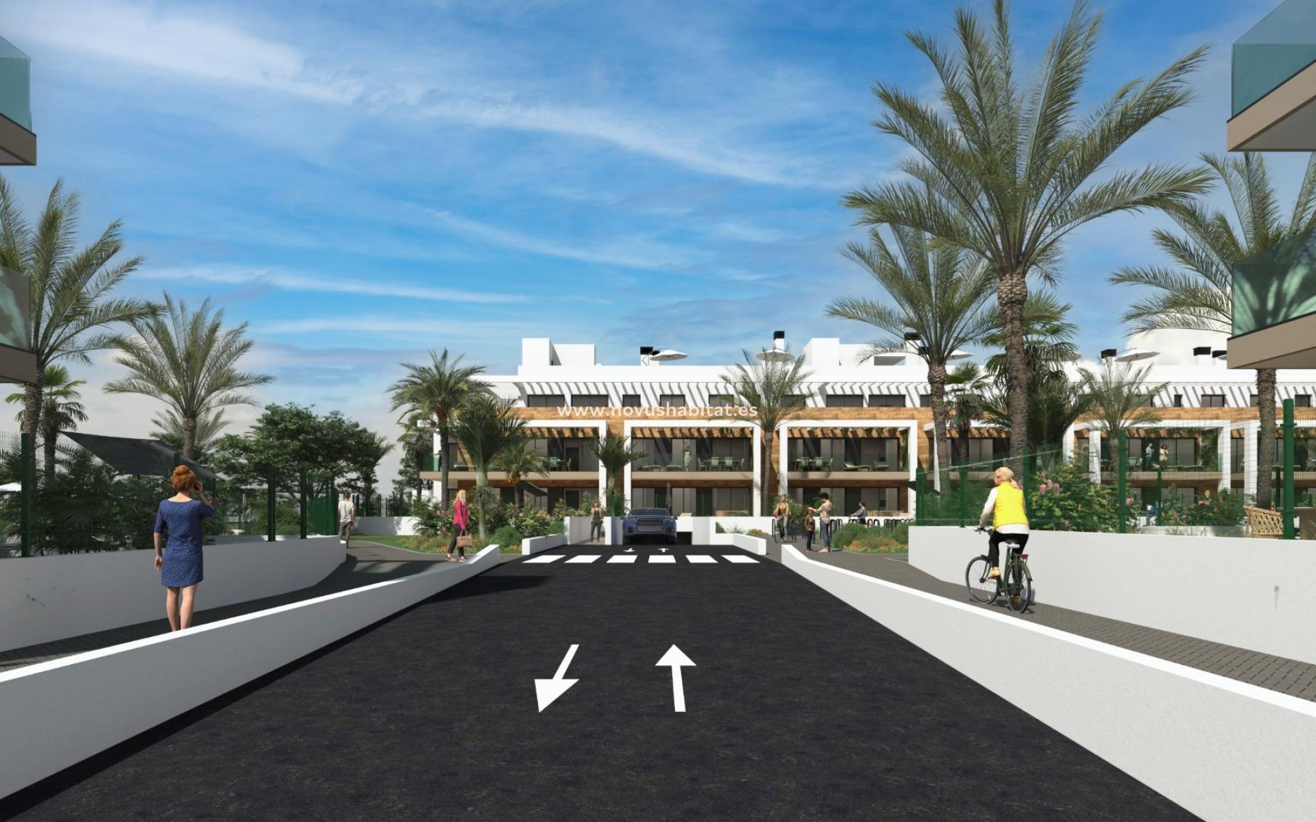 Nýbygging - Ground floor apartment - Los Alcázares - Serena Golf