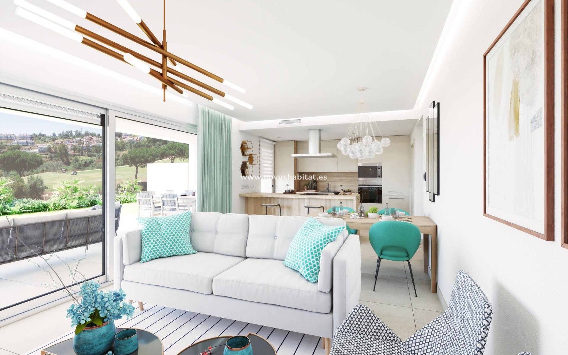 Nýbygging - Ground floor apartment - Mijas