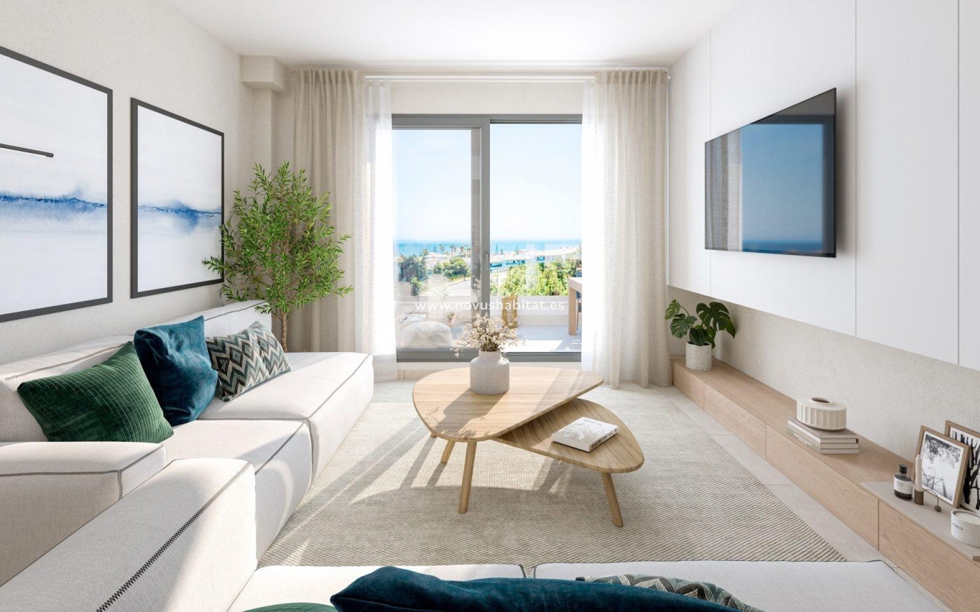 Nýbygging - Ground floor apartment - Mijas