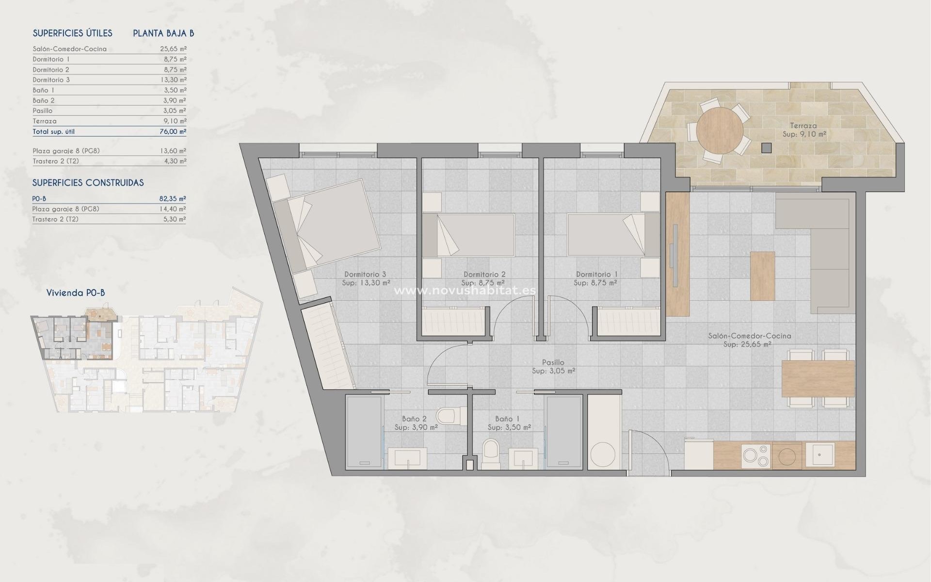Nýbygging - Ground floor apartment - San Pedro del Pinatar