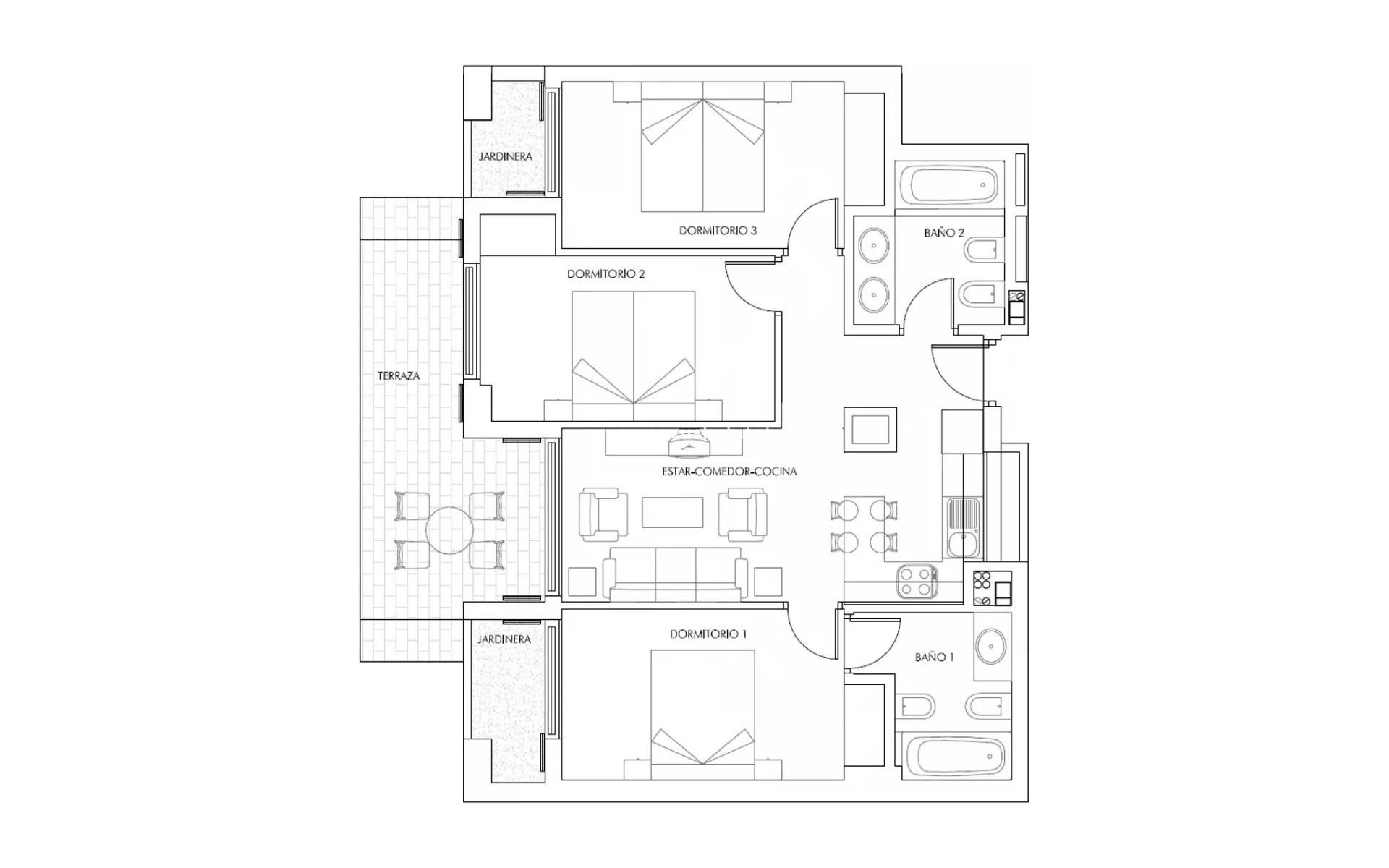 Nýbygging - Ground floor apartment - Vera