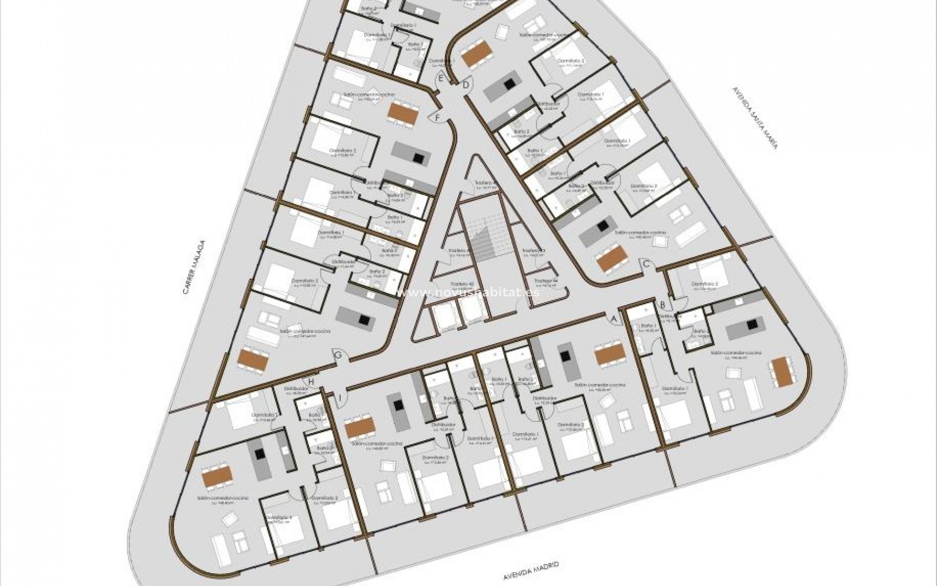 Nýbygging - Íbúð - Calpe - Avenida de Madrid, 1
