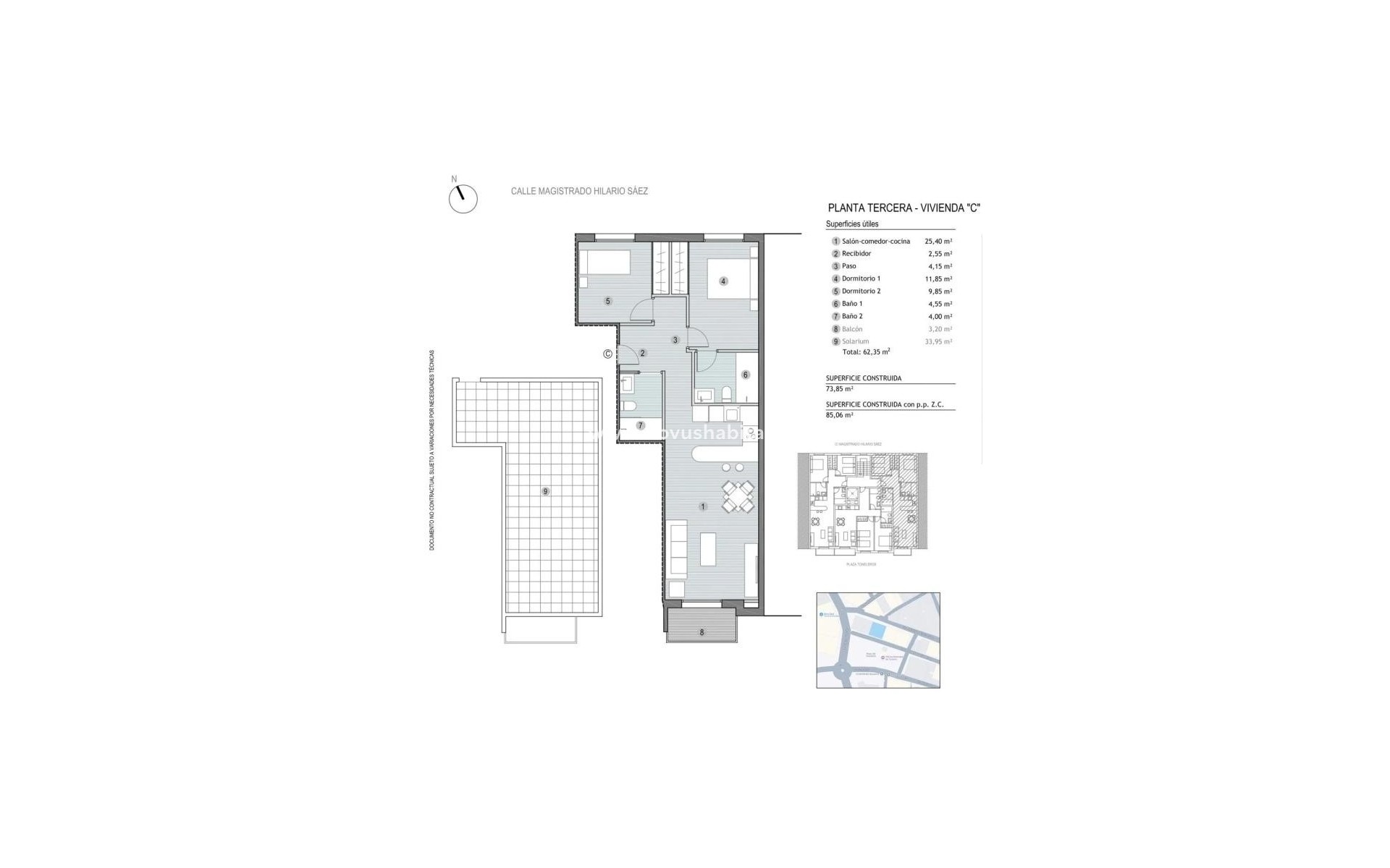 Nýbygging - Íbúð - Mazarron - Calle Juan Sebastián Elcano, 24