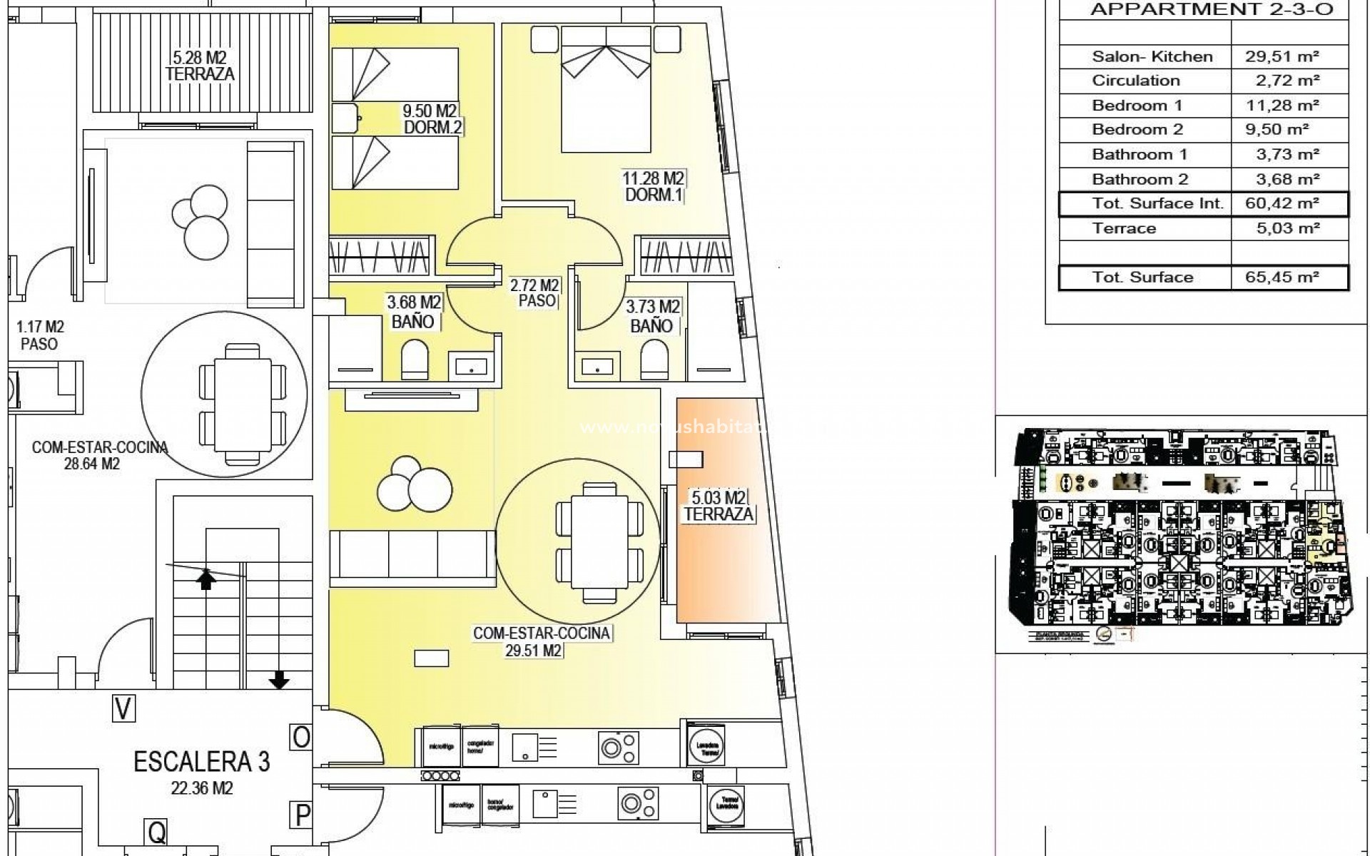 Nýbygging - Íbúð - San Miguel de Salinas