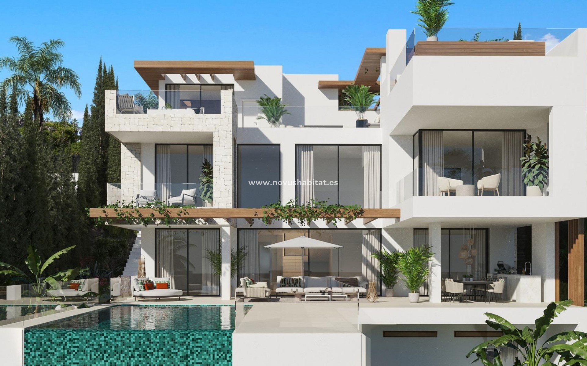 Nýbygging - Villa - Estepona - Selwo