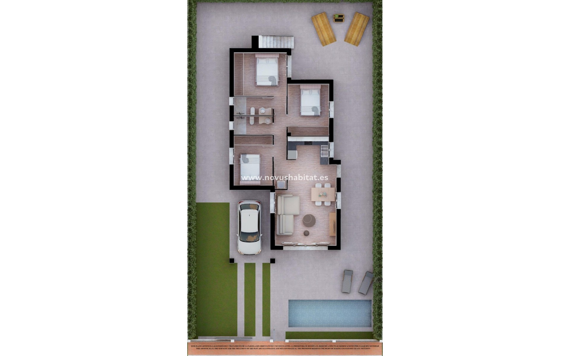 Nýbygging - Villa - Los Alcázares - Serena Golf