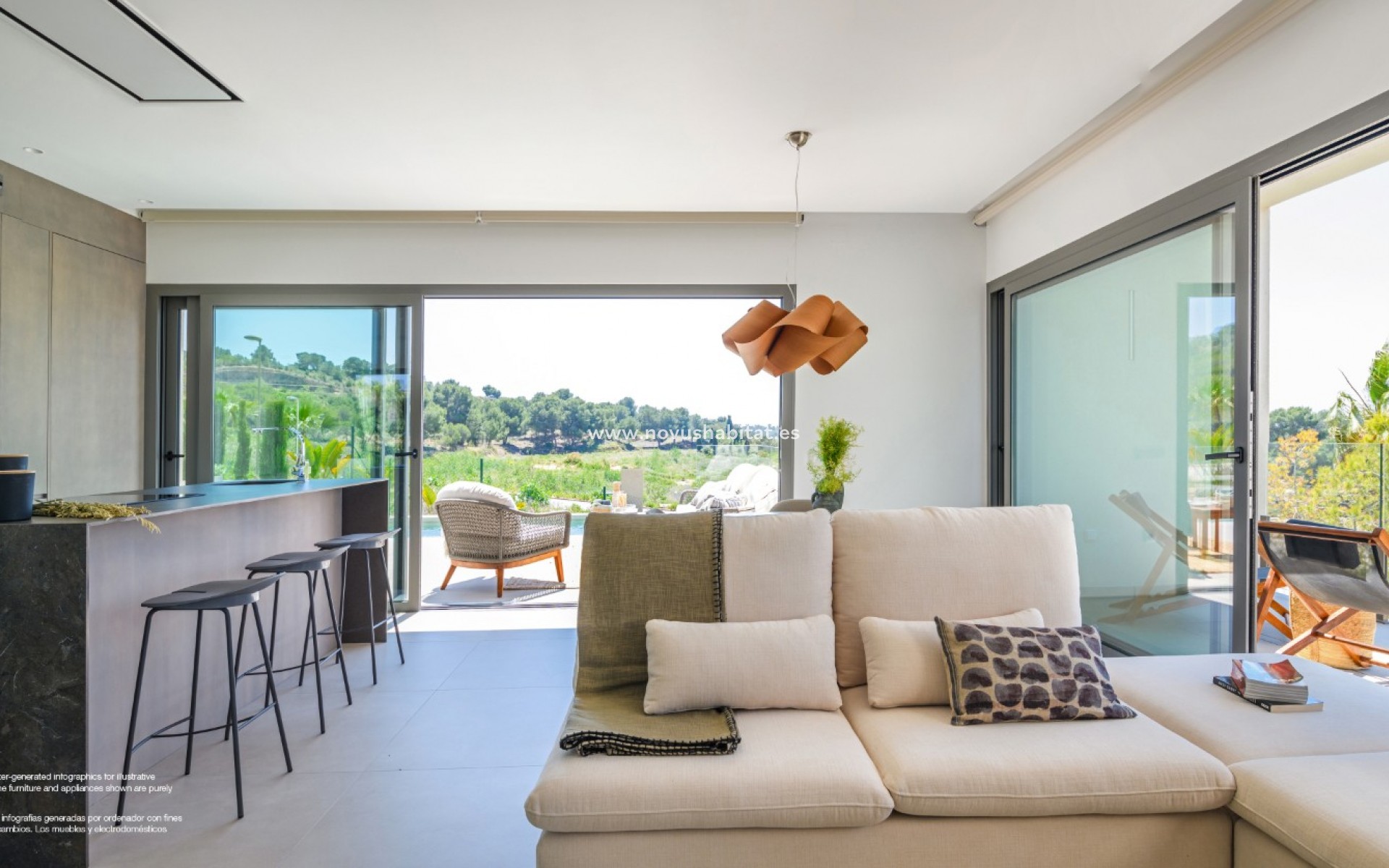 Nýbygging - Villa - Orihuela - Las Colinas Golf