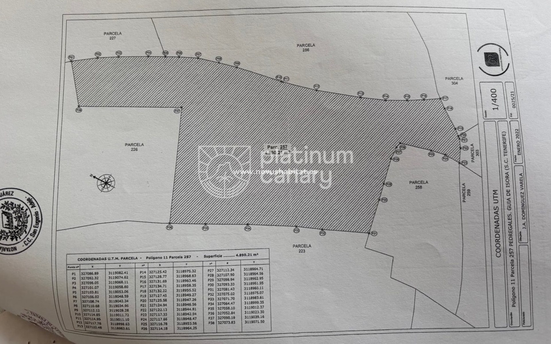 Resale - Plot - Tejina de Isora - Santa Cruz Tenerife